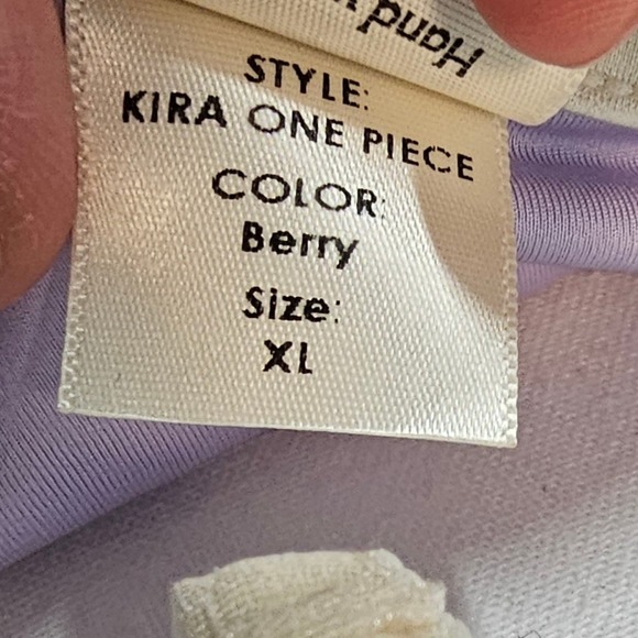 BAOBAB Kira one piece swim Suit Purple Berry Cut out size‎ XL - Picture 13 of 13